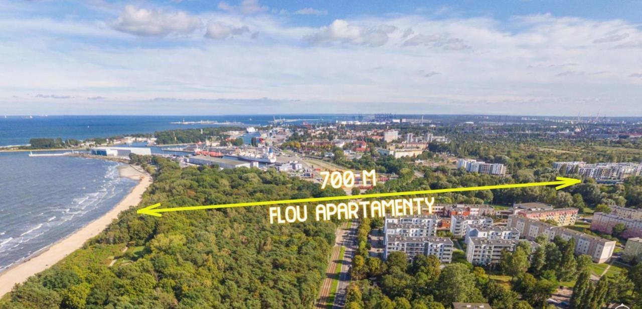 Wow Flou Przystan Letnica Apartamenty 700M Plaza กดัญสก์ ภายนอก รูปภาพ